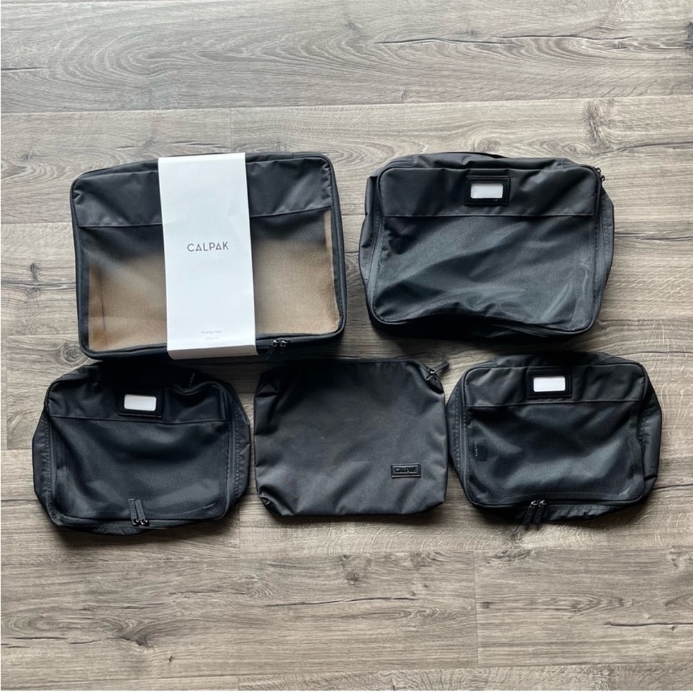 NWT Calpak Black Packing Cubes - Picture 9 of 15